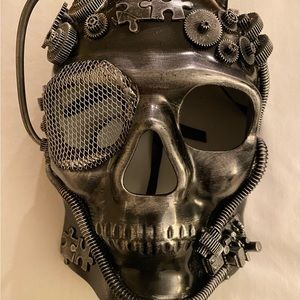 Unique Skeleton Mask with The Executioner Halloween Costume